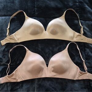 Soma Seamless Bras in Beige and Light Brown